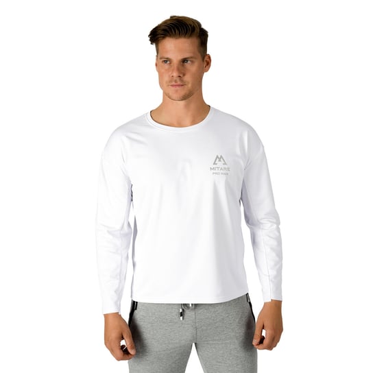 Longsleeve treningowy męski MITARE PRO biały K101 XXL MITARE