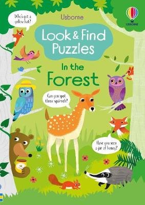 Look and Find Puzzles In the Forest Robson Kirsteen