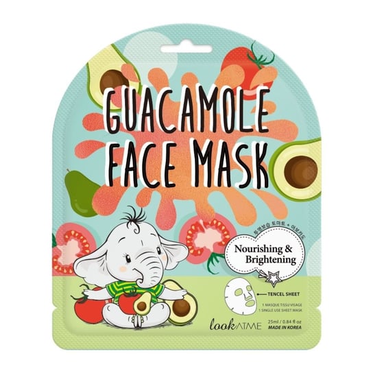 Look At Me Guacamole Face Mask - Odżywczo-rozświetlająca maska w płachcie Look At Me