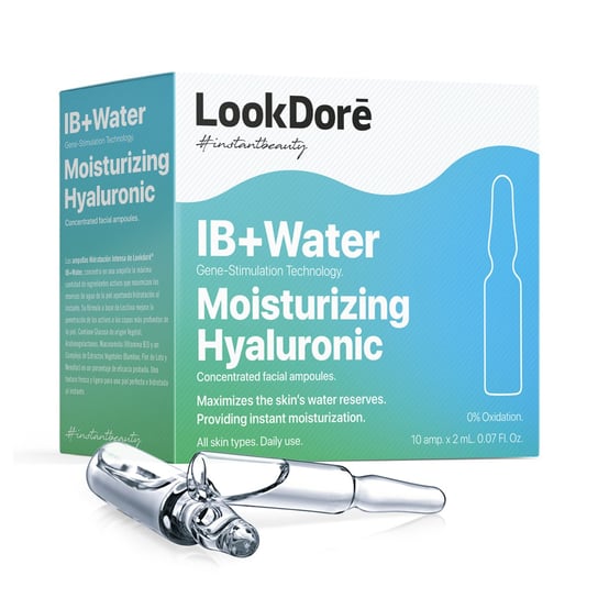LookDoré IB+Water Hidrante Hialurónico ampułki nawilżające, 10 x 2 ml LookDoré