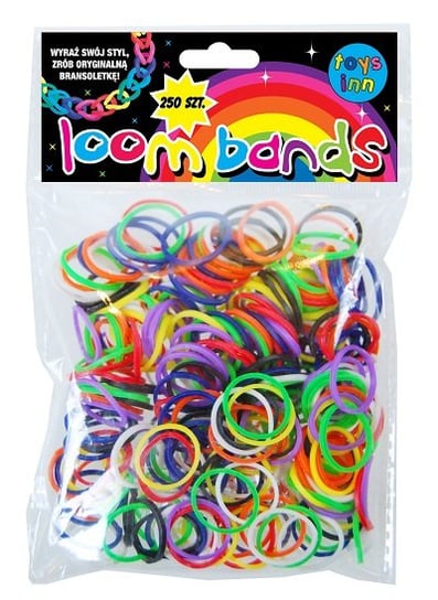 Loom Bands, Gumki do bransoletek, 250 szt. toys inn