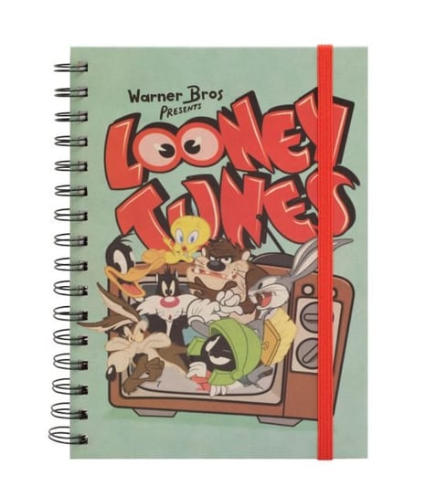 Looney Tunes Retro TV - notes A5 14,8x21 cm LOONEY TUNES