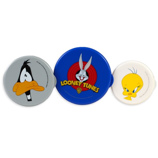 Looney Tunes, Set Lunchboxów, Okrągłe, 3 Sztuki Empik