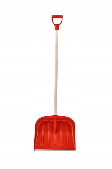 Łopata Szufla Do Śniegu Drewniany Trzonek 150cm CZERWONA EDGER