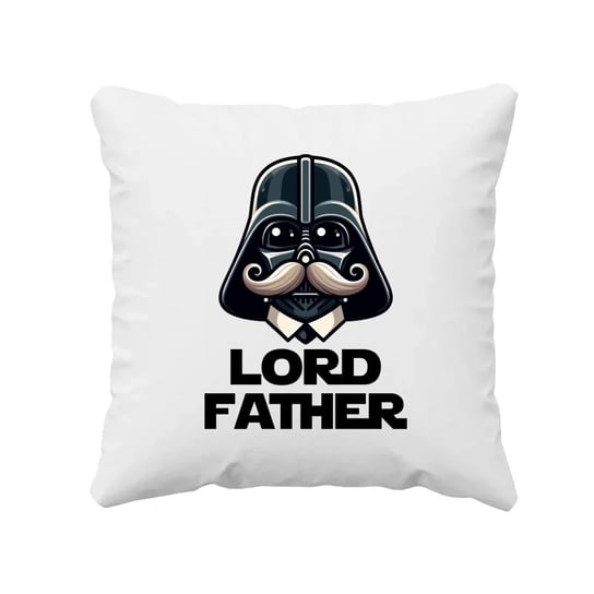 Lord Father - poduszka na prezent dla taty na Dzień Ojca Koszulkowy