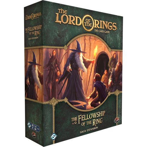 Lord of the Rings: The Card Game - The Fellowship of the Ring - Saga Expansion, gra planszowa, Fantasy Flight Games Fantasy Flight Games
