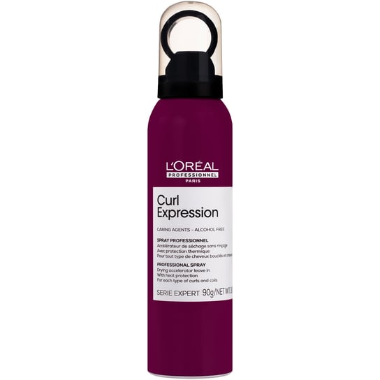 Loreal, Curl Expression Drying Accelerator, Spray przyspieszający suszenie włosów kręconych i termoochronny, 150 ml L'Oréal Professionnel