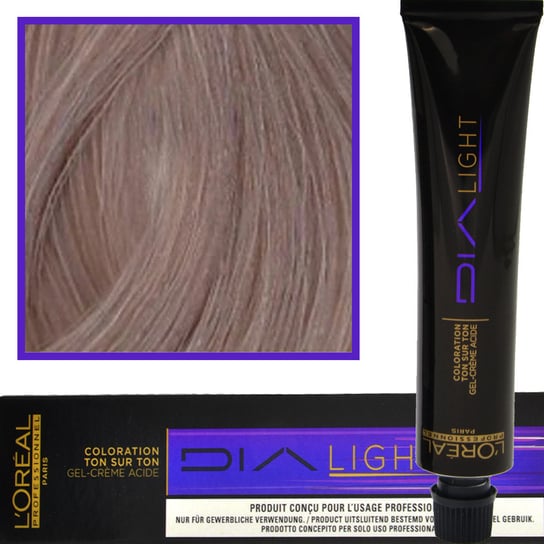 Loreal, Dia Light, Farba do włosów 9.21 Light cendre frosty iridescend milshake L'Oréal Professionnel
