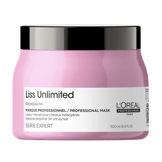 Loreal, Liss Unlimited, Maska wygładzająca, 500 ml L'Oréal Professionnel