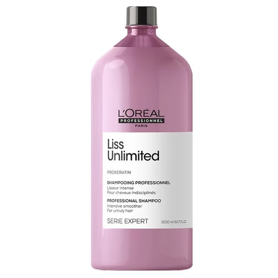 Loreal, Liss Unlimited, Szampon wygładzający, 1500 ml L'Oréal Professionnel
