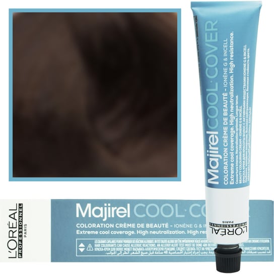 Loreal, Majirel Cool Cover, Farba do włosów 4 Brąz L'Oréal Professionnel