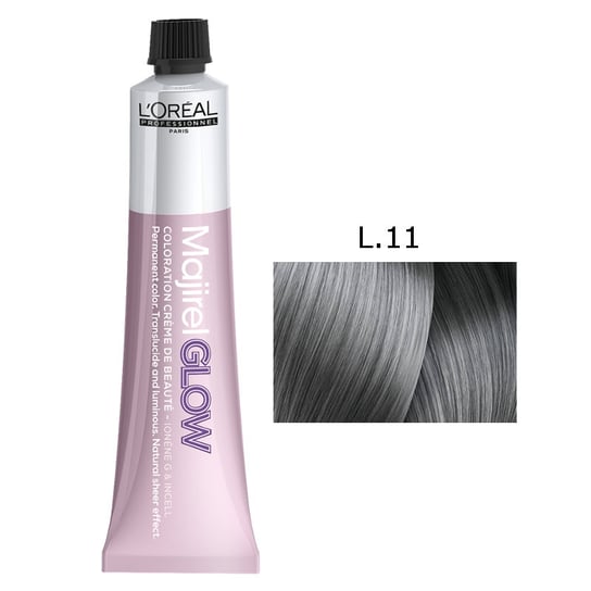 Loreal Majirel Glow, Rozświetlająca trwała farba do włosów - kolor L.11, 50 ml L'Oréal Professionnel