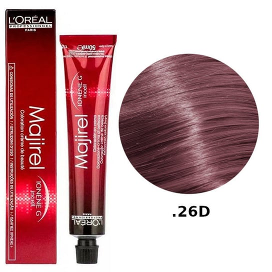 Loreal Majirel, Trwała farba do włosów - kolor .26D Pink Agate Bronze, 50 ml L'Oréal Professionnel