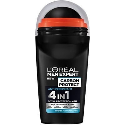 Loreal, Men Expert Carbon Protect 4w1, antyperspirant dla mężczyzn, 50 ml L'Oreal Paris