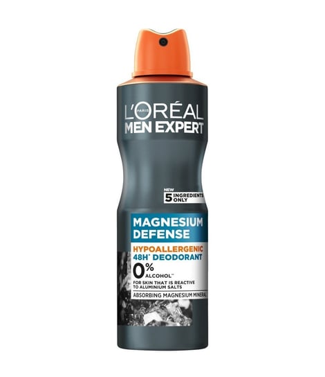 Loreal, Men Expert, Dezodorant spray Magnesium Defence, 250 ml L'Oreal Paris