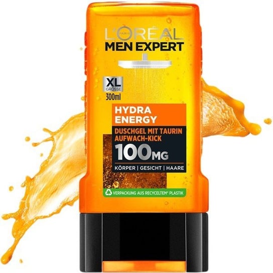 LOREAL MEN expert perfumowany żel pod prysznic dla mężczyzn ciało twarz włosy XL 300ml L’oreal Men Expert