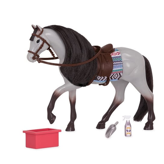 Lori Koń dla lalki Blue Roan Horse z akcesoriami Lori