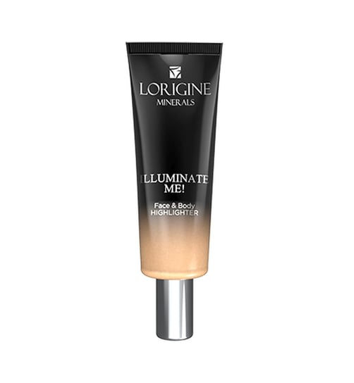 Lorigine Minerals, Illuminate Me!, rozświetlacz do twarzy i ciała, 02 Golden Glow, 25 ml Lorigine Minerals