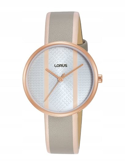 Lorus, Zegarek damski, RG218RX9, beżowo-różowy LORUS
