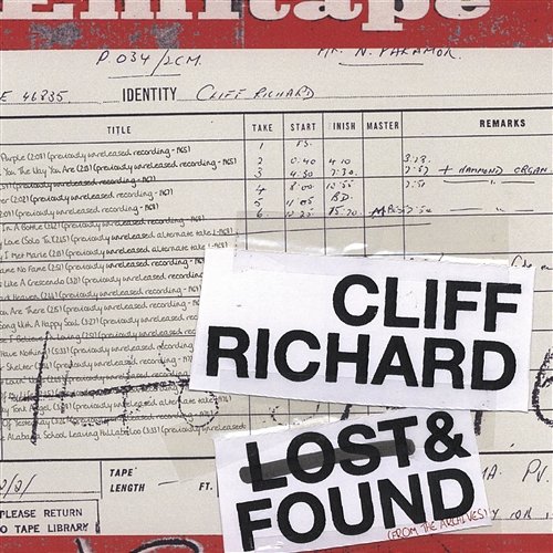 Lost & Found (From the Archives) Cliff Richard