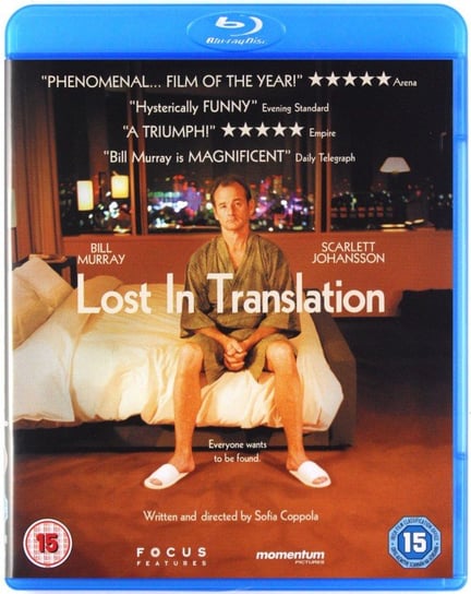 Lost In Translation Coppola Sofia