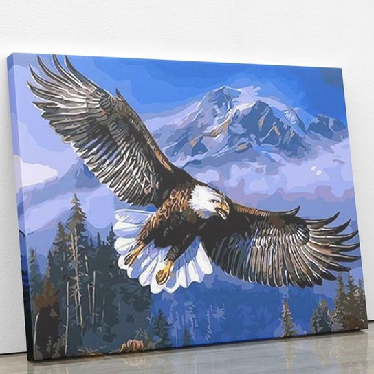 Lot orła - Malowanie po numerach 50x40 cm ArtOnly