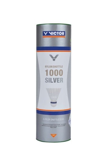 Lotki Nylonowe Do Badmintona 1000 Victor Średnie Białe Victor