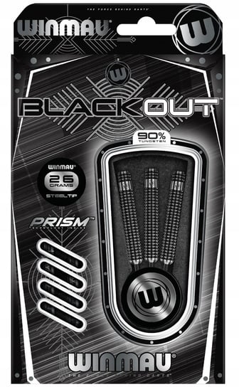 Lotki Rzutki Winmau Blackout 90% 26g Steel Darts Winmau