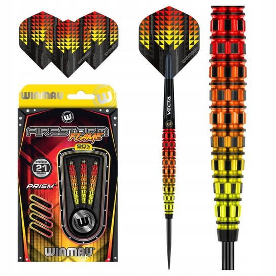 Lotki Rzutki Winmau Firestorm Flame 90% 21g Winmau