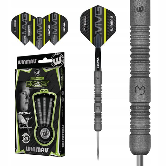 Lotki Rzutki Winmau MvG Exact 90% 24g Steel Darts Winmau