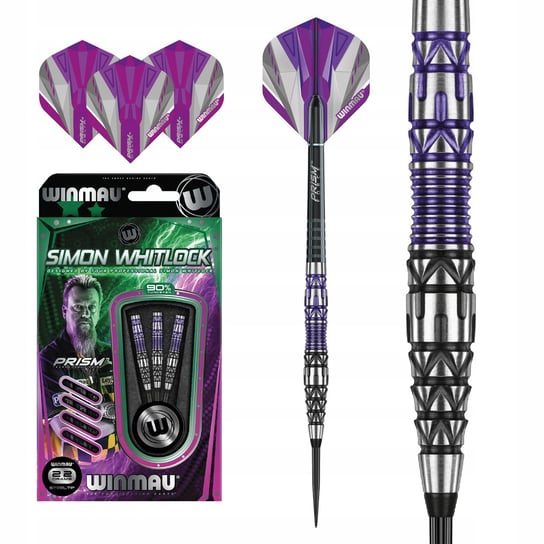 Lotki Rzutki Winmau Simon Whitlock Special Edition 90% 22g Steel Winmau