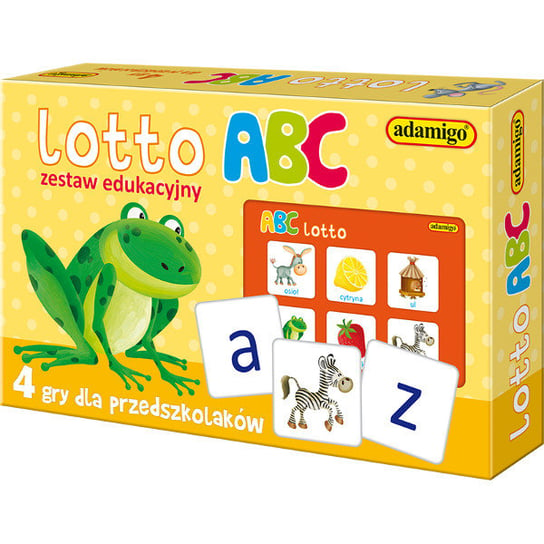 Lotto ABC, gra edukacyjna, Adamigo Adamigo