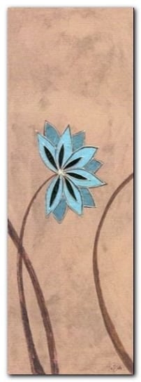 Lotus Flower plakat obraz 13x35cm Wizard+Genius