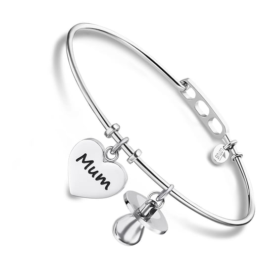 LOTUS Style Bangle Stainless Steel Charms LS2036-2/1 srebrny Biżuteria damska JLS2036-2-1 Lotus Style