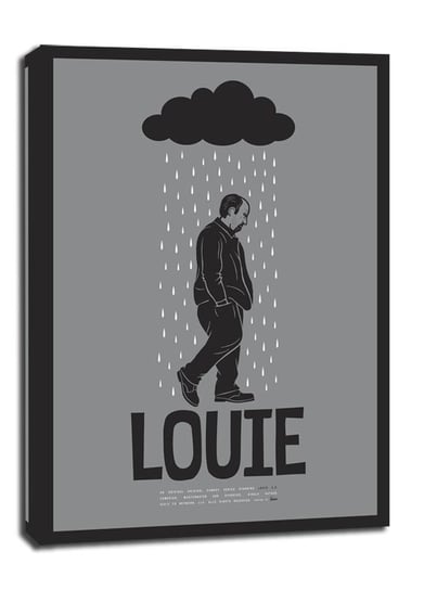 Louie - obraz na płótnie 40x60 cm Galeria Plakatu