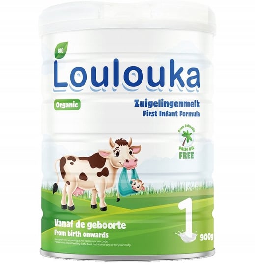 Loulouka Bio Organiczne Mleko Początkowe 1, 900G Loulouka