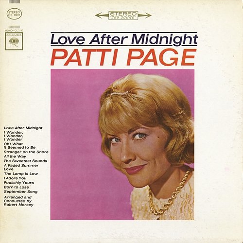 Love After Midnight Patti Page