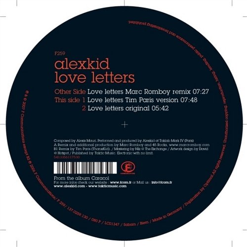 Love letters Alexkid