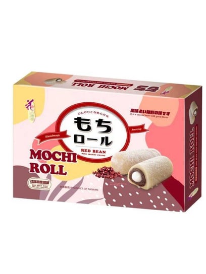 Love & Love Mochi Roll Ciastka Japońskie Ryżowe z Nadzieniem z Czerwonej Fasoli  150g Inna marka
