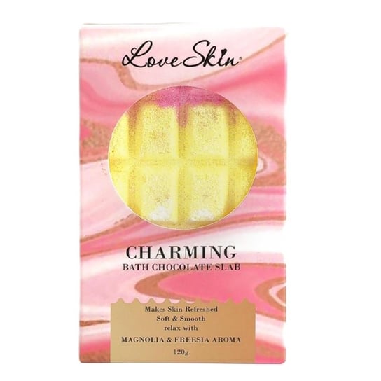 Love Skin Bath Chocolate Slab czekolada do kąpieli Charming 120g Love Skin