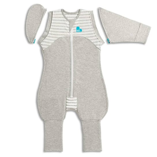 Love to Dream Śpioch Swaddle Up Transition Suit, 2, M, szary Love to Dream