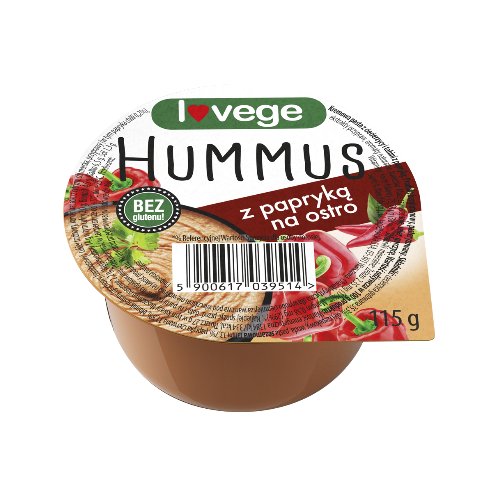 Lovege Hummus z papryką 115g Lovege
