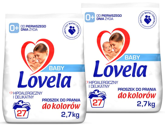 Lovela Baby Proszek do prania kolorowych tkanin 5,4 kg - 54 prania Reckitt Benckiser