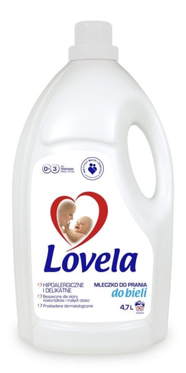 Lovela, Hipoalergiczne mleczko do prania białych tkanin, 4,7 l Reckitt Benckiser