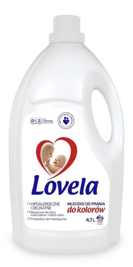 Lovela, Hipoalergiczne mleczko do prania kolorowych tkanin, 4,7 l Reckitt Benckiser