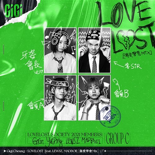 LOVELOST MADBOII, Gigi Cheung feat. LEWSZ