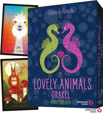 Lovely Animals Orakel, m. 1 Buch, m. 44 Beilage, 2 Teile Königsfurt Urania