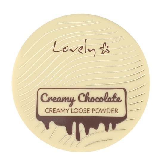 Lovely, Creamy Chocolate Loose Powder, Czekoladowy Matowy Puder Brązujący Do Twarzy I Ciała Z Ekstraktem Z Nasion Kakao, 8g Lovely