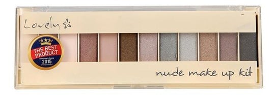 Lovely, Nude Make Up Kit, paleta cieni do powiek, 6 g Lovely