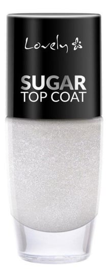 Lovely, Sugar Top Coat, top do paznokci nadający efekt piasku, 8 ml Lovely